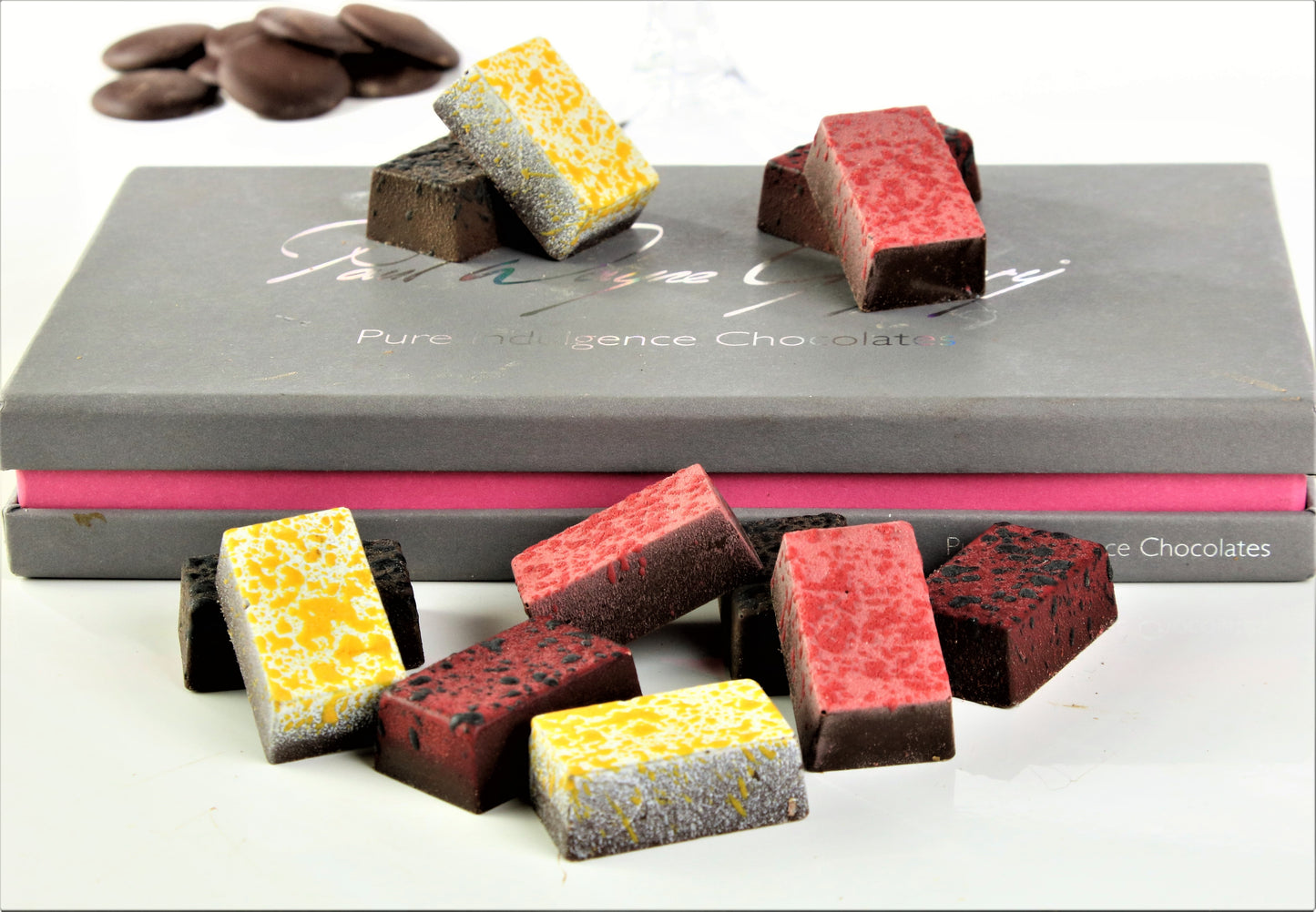 Art Range Two - Box of 12 Hand Crafted Chocolates