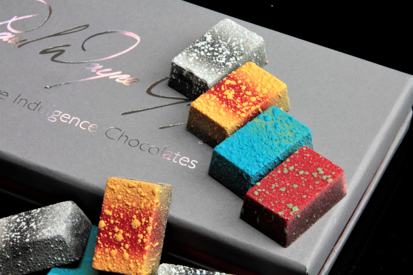 Art Range One - Box of 12 Hand Crafted Chocolates